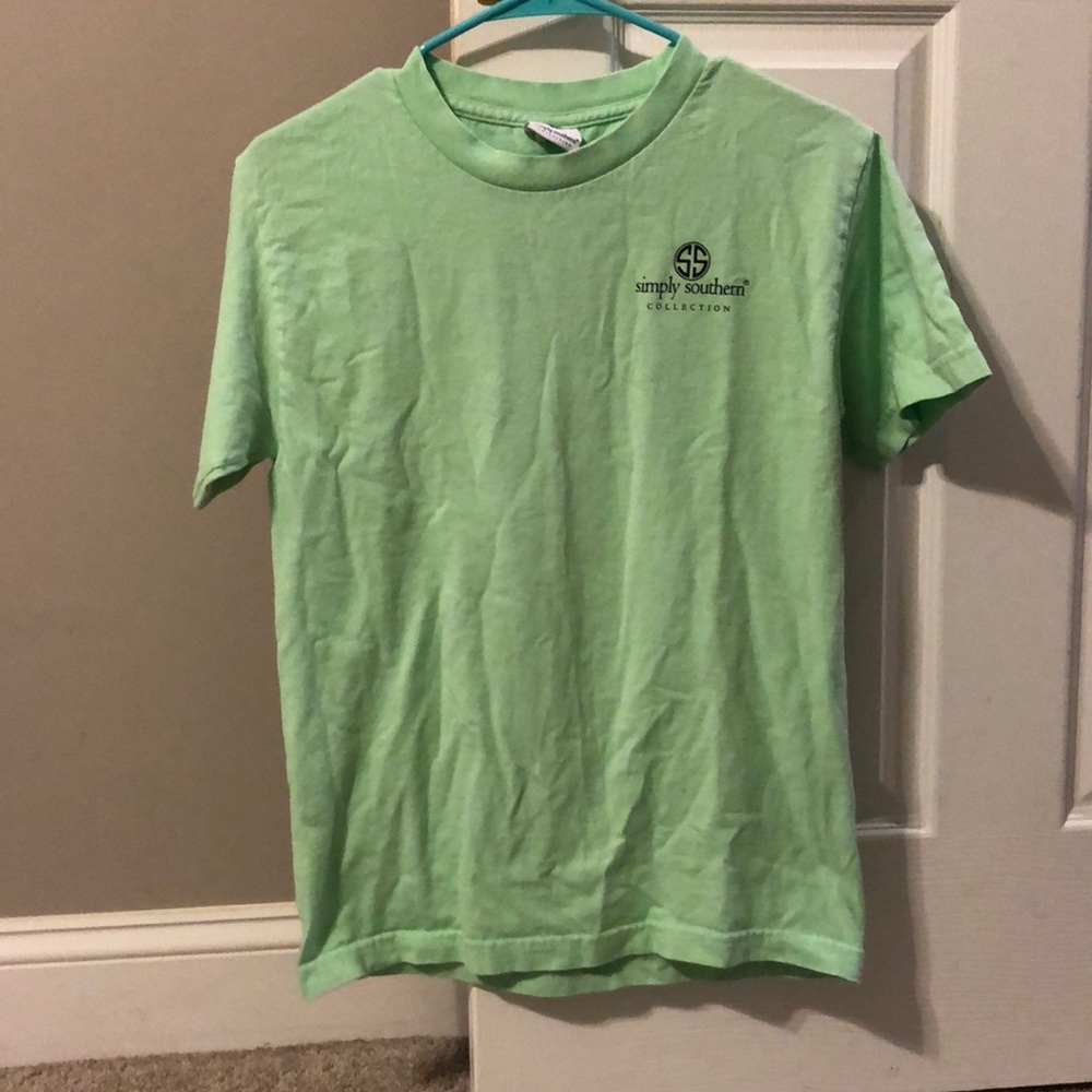 Simply Southern Green Shirt